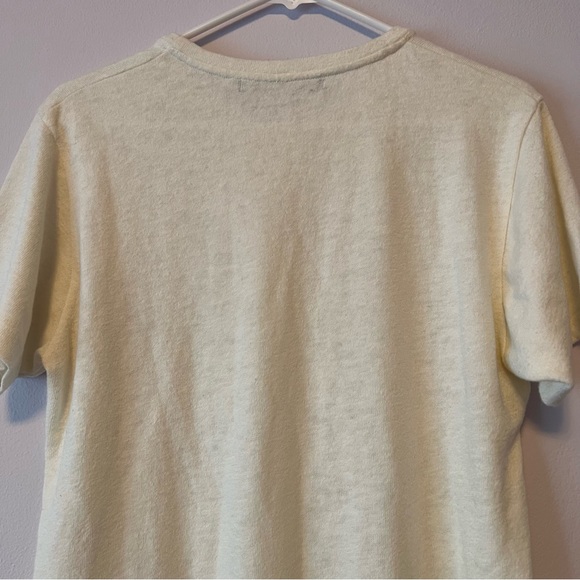 🪴 John Elliott + Co Cream Tee Size 2 - Picture 5 of 9